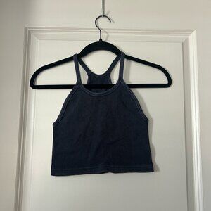 Happiness Runs Crop Tank